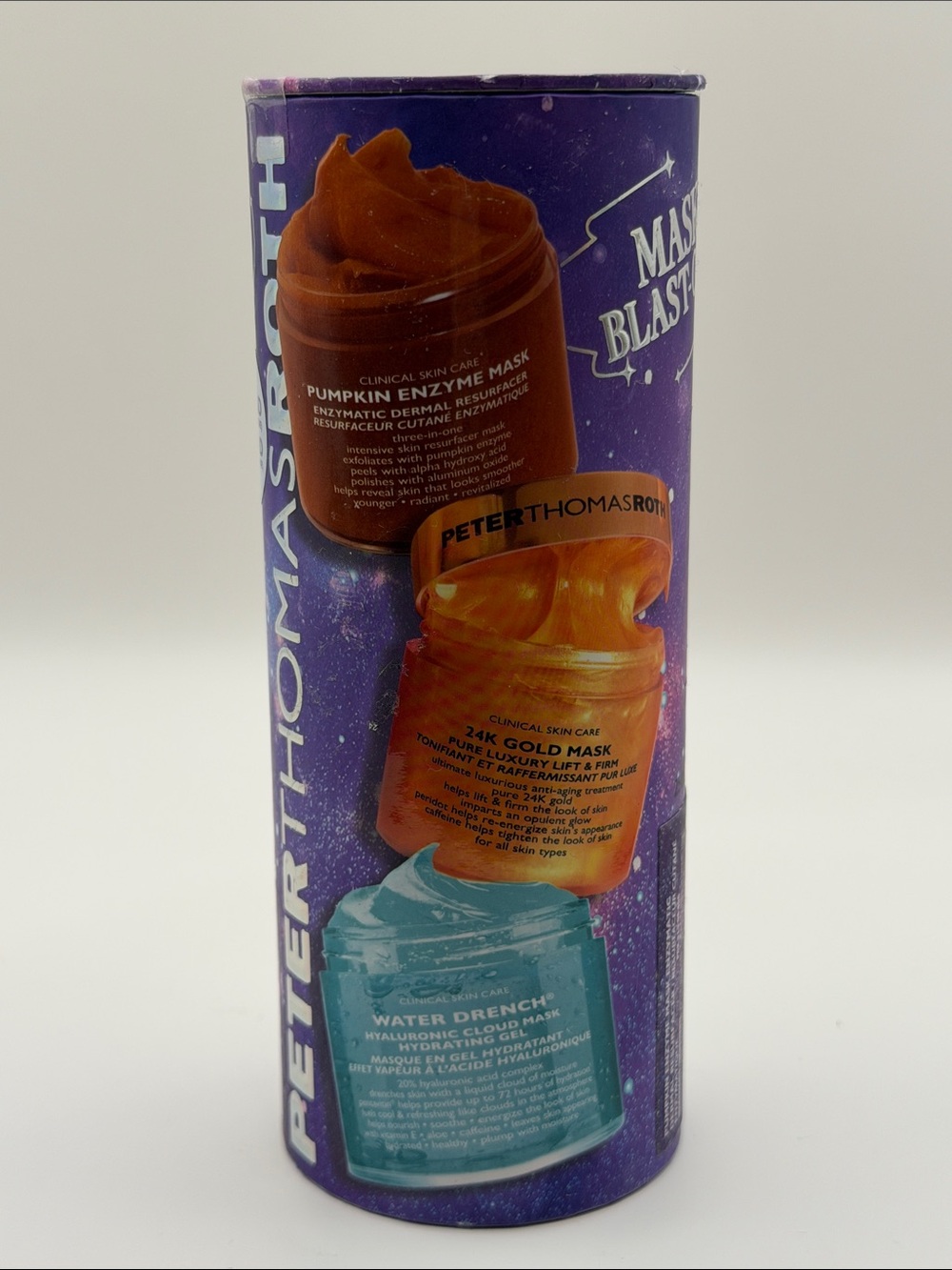 PETER THOMAS ROTH MASK BLAST-OFF 3-Pc Mask Kit NEW/SEALED CANISTER $135 Value! - Picture 6 of 8